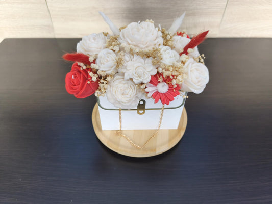 Flower Box - świece sojowe bezzapachowe