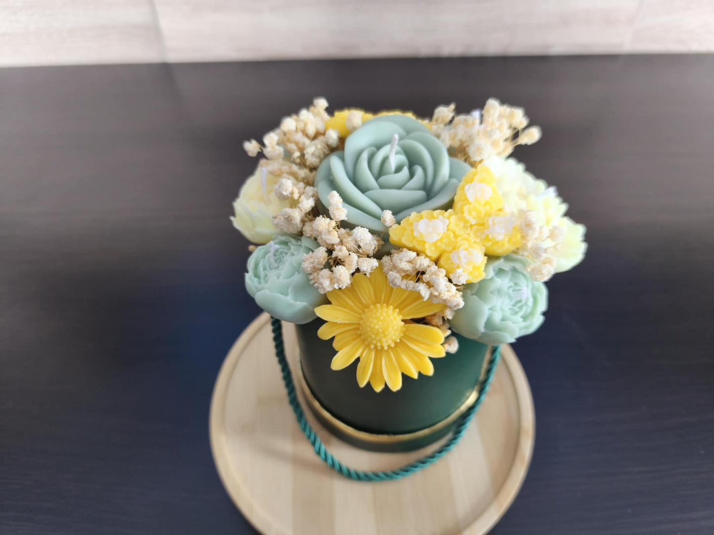 Flower Box handmade - Zapach Gingerbread 💚
