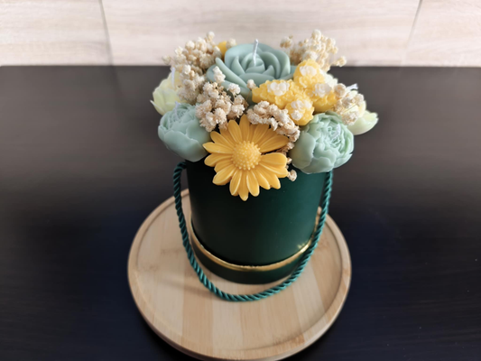 Flower Box handmade - Zapach Gingerbread 💚