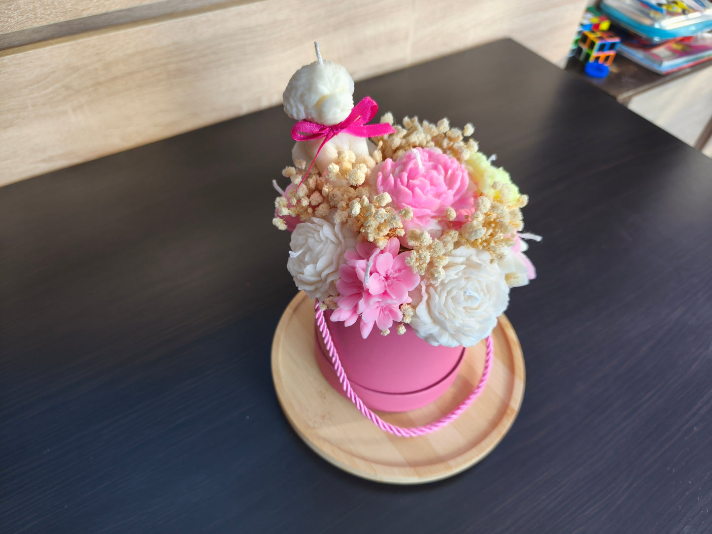 Flower Box – Zapach Ananas & kokos🍍🕯️🐶