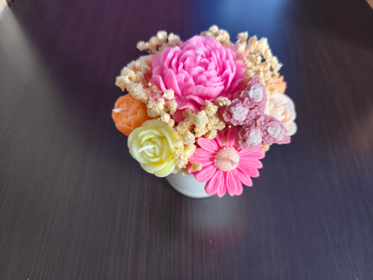 Flower Box ze Świec Sojowych -  Rozkwit Wiosny🌹