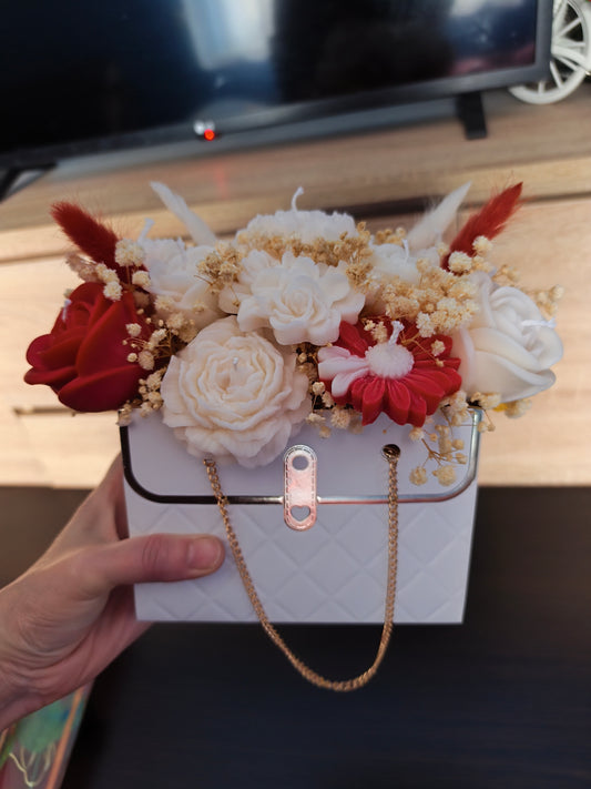 Flower Box - świece sojowe bezzapachowe